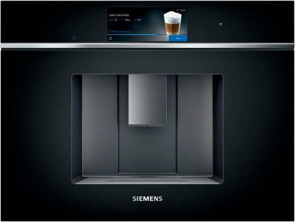SIEMENS Einbau-Kaffeevollautomat CT718L1B0, autoMilk Clean für Hygiene & verschleißfreies ceramDrive Mahlwerk