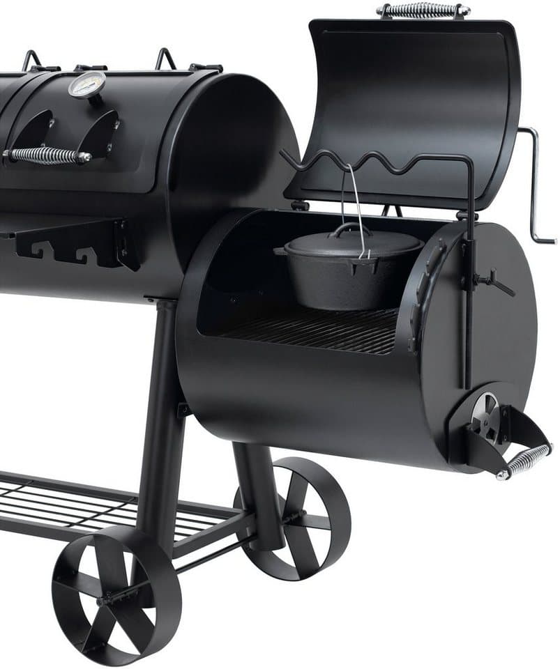Tepro Smoker Indianapolis, BxTxH: 184x88x153 cm, 155 kg - Thumbnail 6