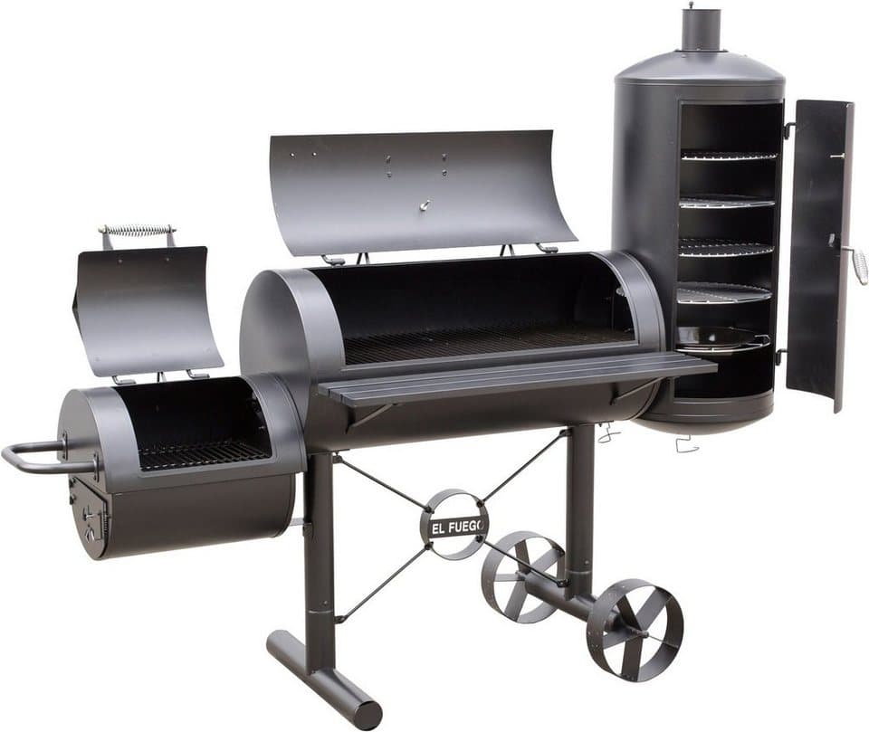 El Fuego Smoker Kiona, BxTxH: 211x70x173 cm - Thumbnail 2