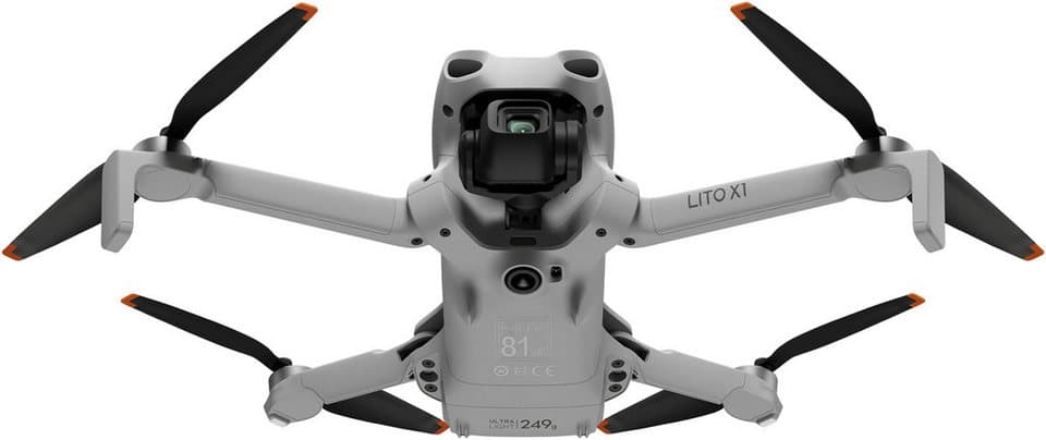DJI Lito X1 Fly More Combo (DJI RC 2) Drohne (4K Ultra HD, Set, DJI RC 2 Fernsteuerung, 3 Akkus, Ladestation und Tasche) - Thumbnail 3