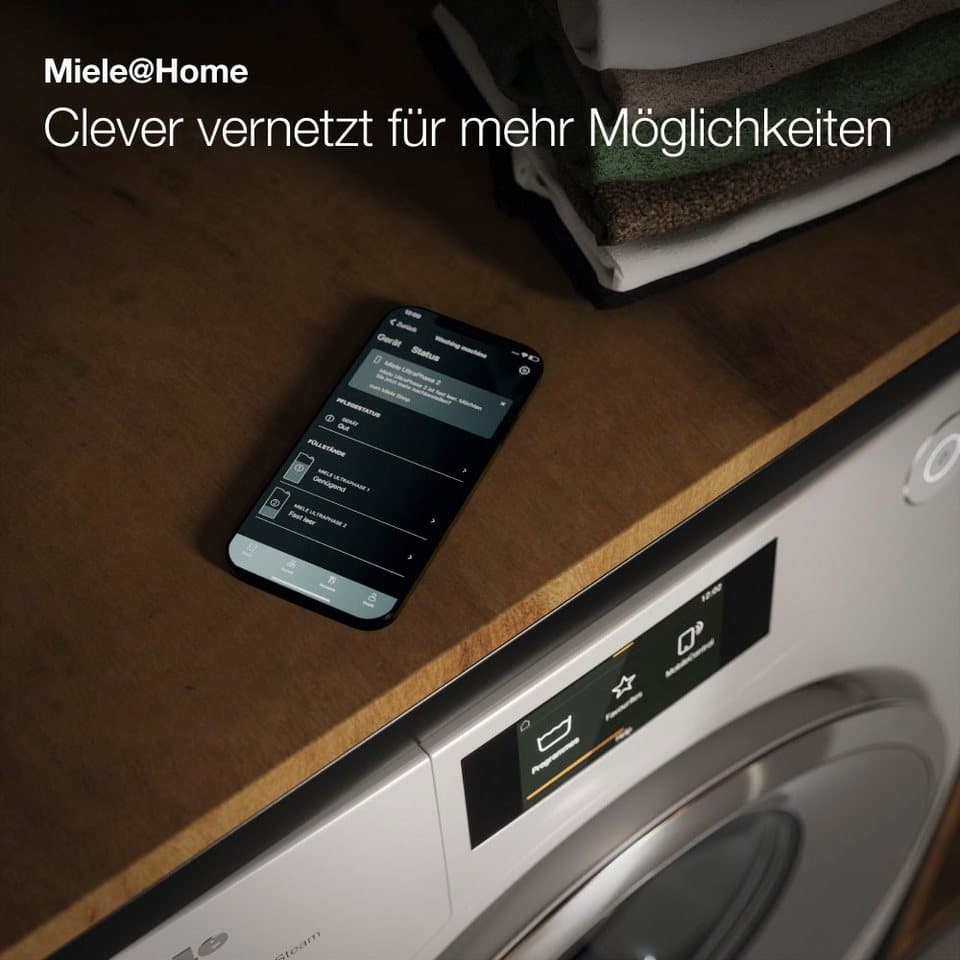 Miele Waschtrockner WTR860WPM PWash&TDos 8/5 kg, 8 kg, 5 kg, 1600 U/min, Automatische Waschmitteldosierung, 25 Jahre Motorgarantie - Thumbnail 7