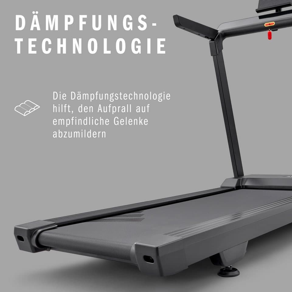 adidas Performance Laufband T-24c (mit Bluetooth und App-Funktion), bis max. 18 km/h, klappbar, mit Steigung, 110 kg max. Benutzergewicht - Thumbnail 54