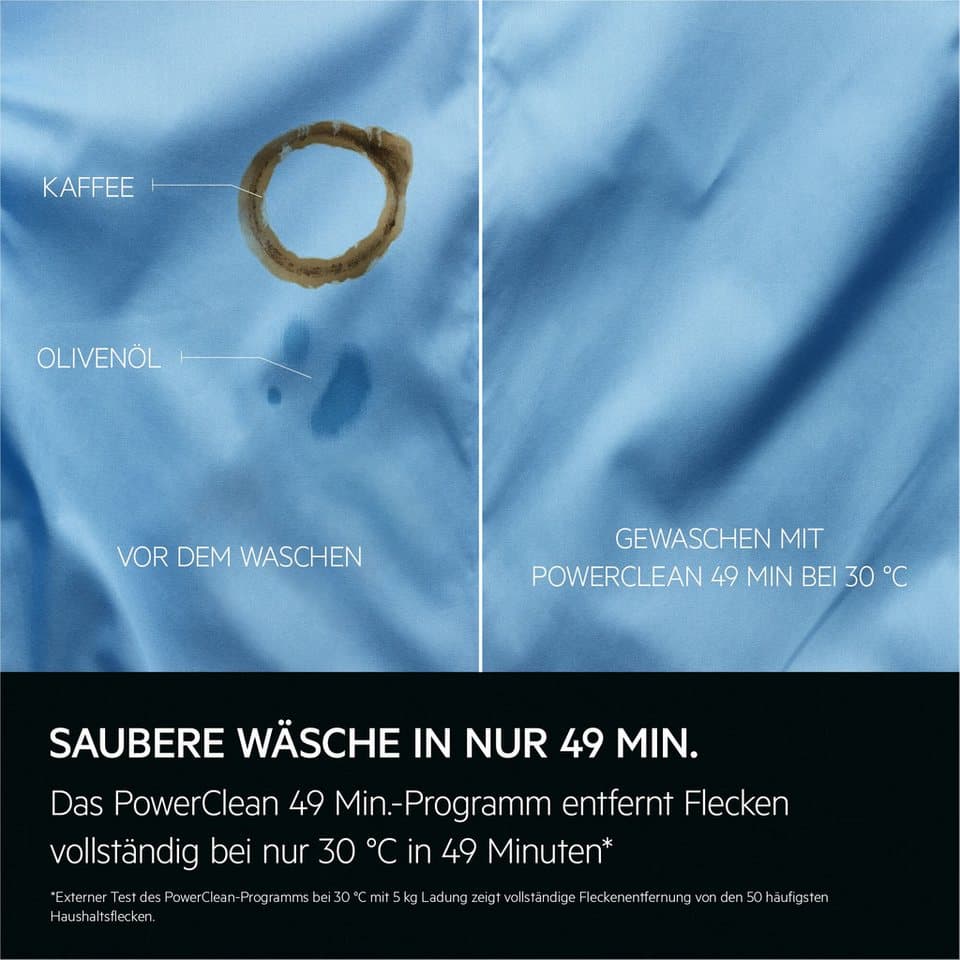 AEG Waschtrockner 8000 PowerCare® LWR8D80610, 11 kg, 7 kg, 1600 U/min, AutoDose: Automatische Dosierung, spart bis zu 60% Waschmittel - Thumbnail 11