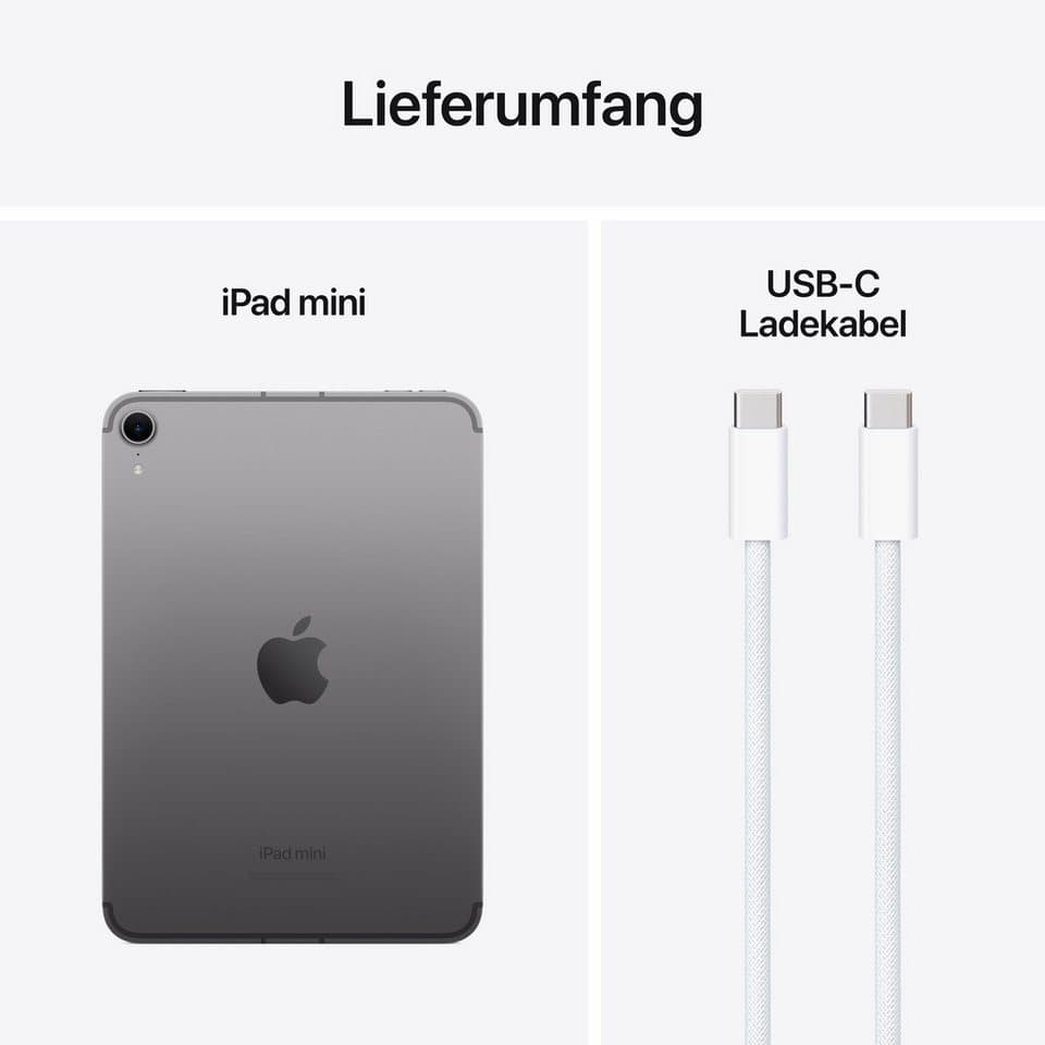 Apple iPad mini 2024 Wi-Fi + Cellular 256GB Tablet (8,3", 256 GB, iPadOS, 5G) - Thumbnail 10