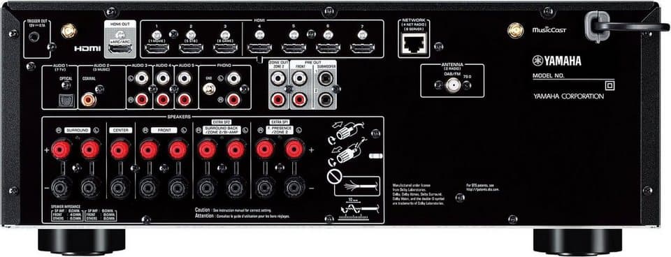 Yamaha RX-V6A AV-Receiver 7.2 (Bluetooth, LAN (Ethernet), WLAN) - Thumbnail 2