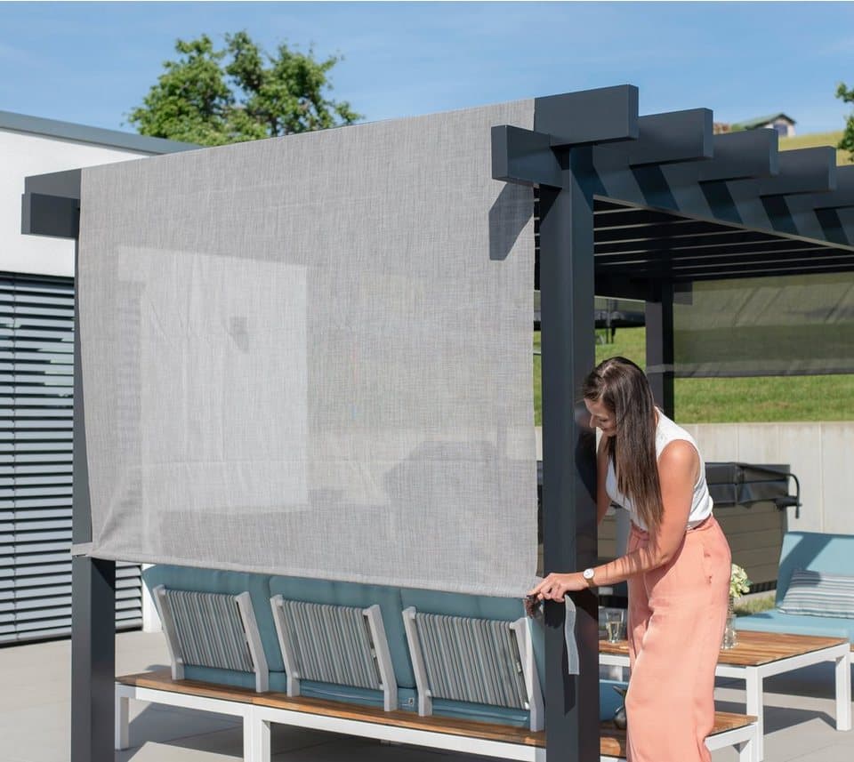 Sojag Pavillon Pergola Yamba 10x16 anthrazit, BxTxH: 495x295x253 cm - Thumbnail 6