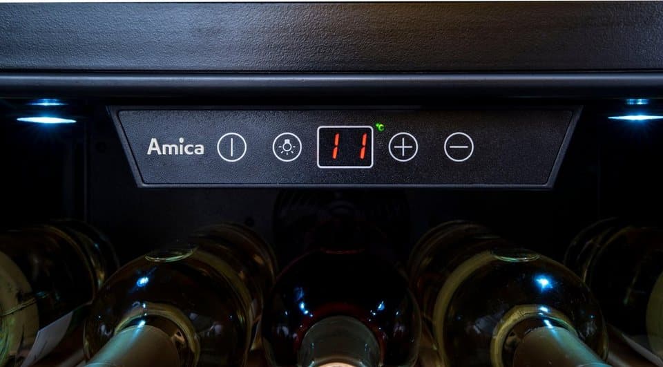 Amica Einbauweinkühlschrank WK 341 210 S, für 40 Standardflaschen á 0,75l,LED-Beleuchtung - Thumbnail 6