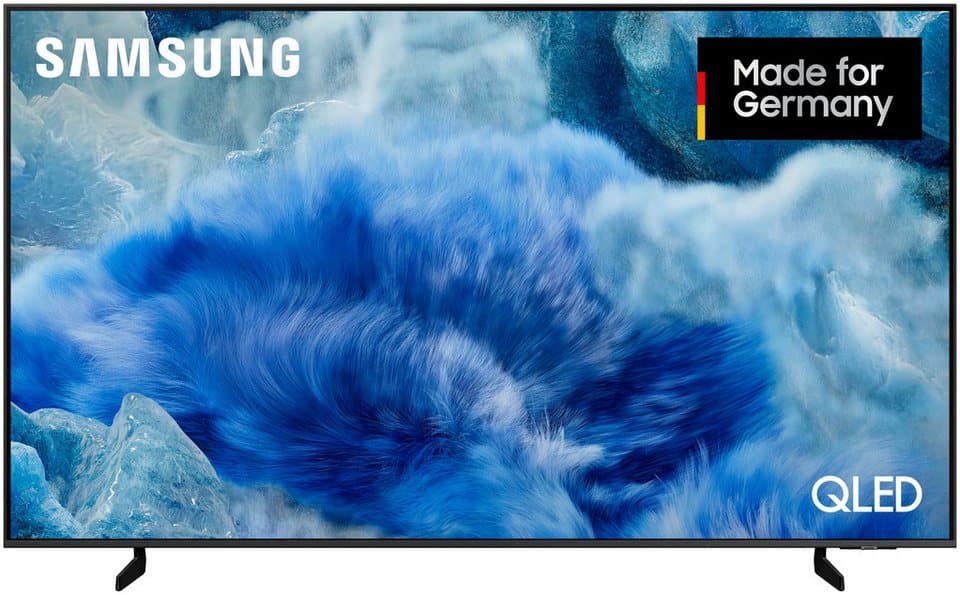 Samsung GQ65Q8FAAU QLED-Fernseher (163 cm/65 Zoll, 4K Ultra HD, Smart-TV, Quantum HDR+, Knox Security, Art Store, 3D Sound, Gaming Hub, AI TV)