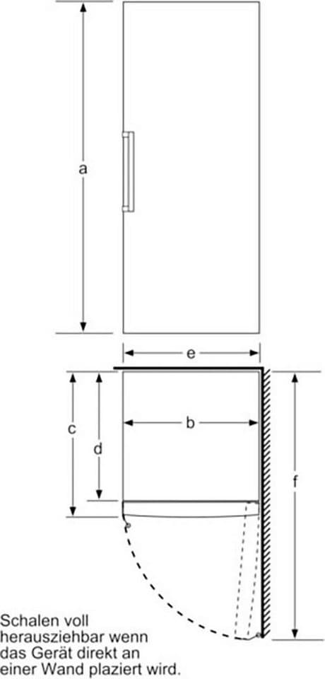 SIEMENS Gefrierschrank iQ500 GS51NAWCV, 161 cm hoch, 70 cm breit, Nie wieder Abtauen dank noFrost und bigBox für genügend Platz - Thumbnail 9