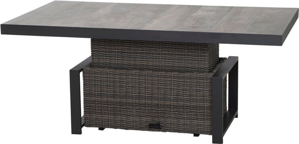 Siena Garden Gartenlounge-Set Corido, (Set, 9-tlg), bestehend aus 2 Sesseln, 1 Sofa, 1 Tisch und 5 Auflagen - Thumbnail 10