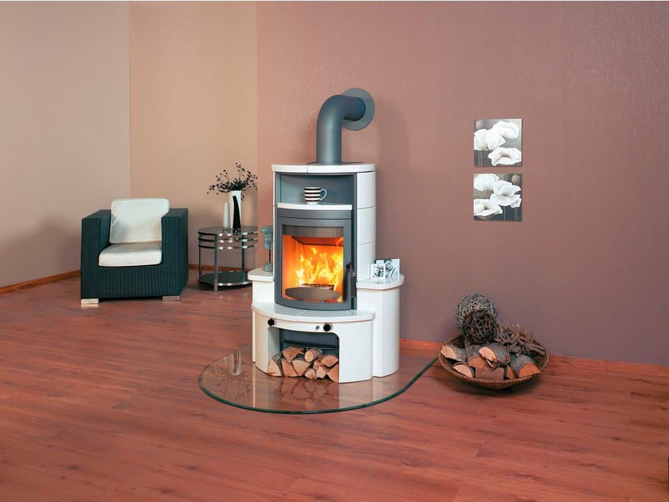 HARK Kaminofen »Avenso GT ECOplus 8 KW«, 8 kW, Dauerbrand, creme-weiss - Thumbnail 2