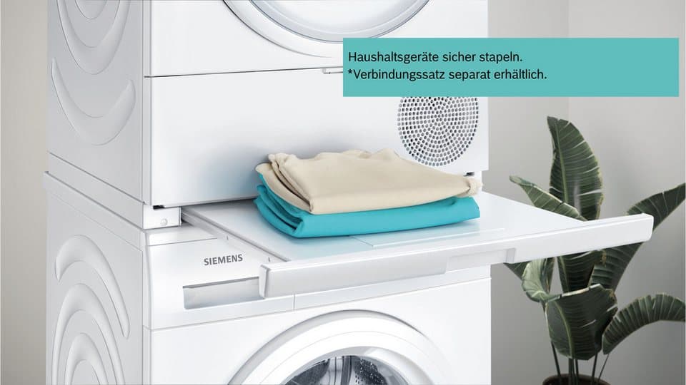 SIEMENS Wärmepumpentrockner iQ700 WR47B2C40, Schnellster Siemens Trockner: spart bis zu 44% Trockenzeit - Thumbnail 13