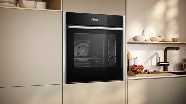NEFF Pyrolyse Backofen N 70 B54CR71N1, mit Teleskopauszug nachrüstbar, Versenkte Slide & Hide® Ofentür & clevere Circo Therm®-Heißluft - Thumbnail 5