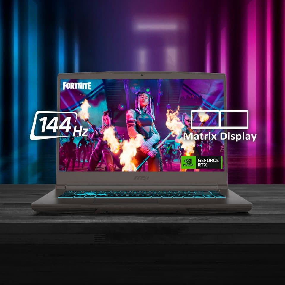 MSI Thin 15 B13UC-3040 Gaming-Notebook (39,6 cm/15,6 Zoll, Intel Core i5 13420H, GeForce RTX 3050, 16 GB, 512 GB SSD) - Thumbnail 24