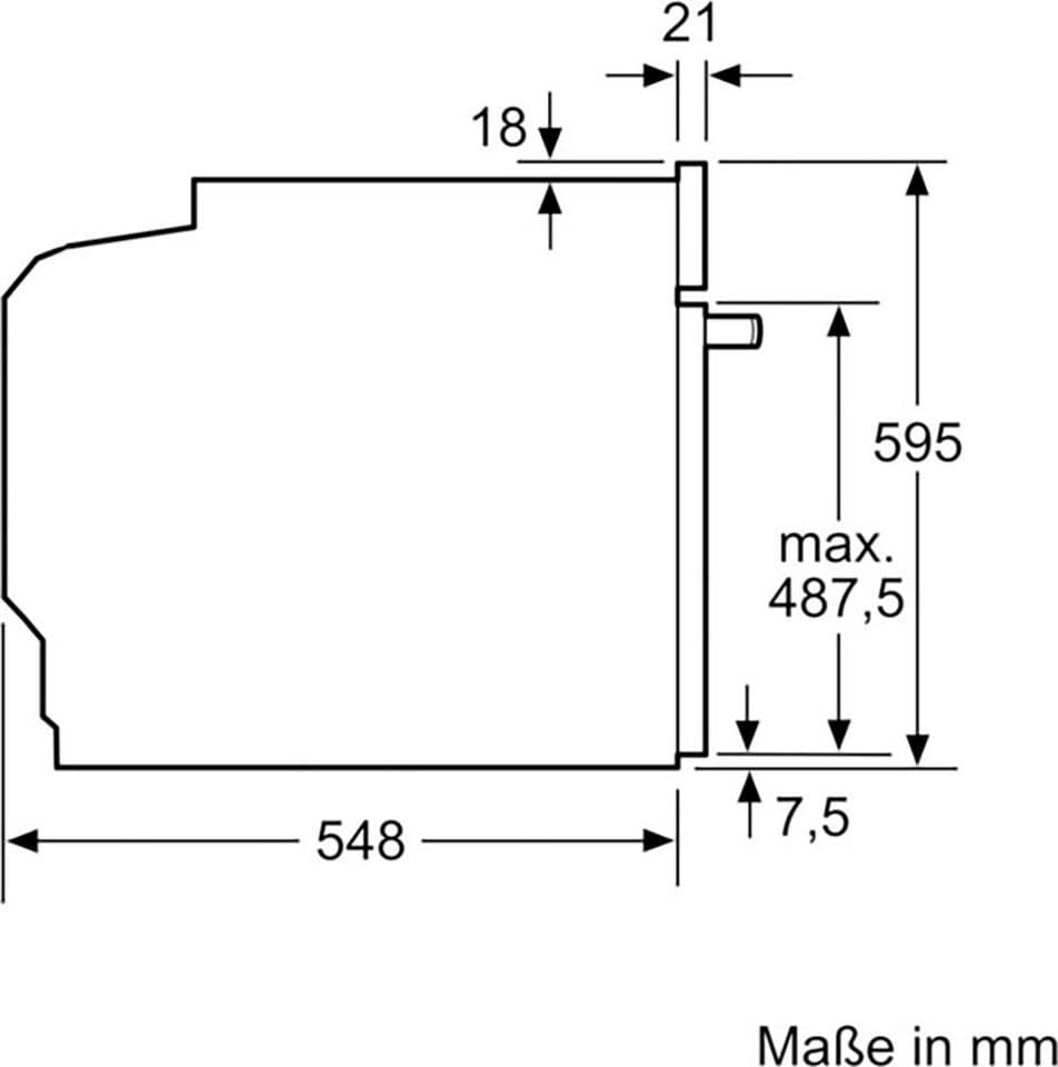 NEFF Pyrolyse Backofen N 70 B54CR71N1, mit Teleskopauszug nachrüstbar, Versenkte Slide & Hide® Ofentür & clevere Circo Therm®-Heißluft - Thumbnail 11