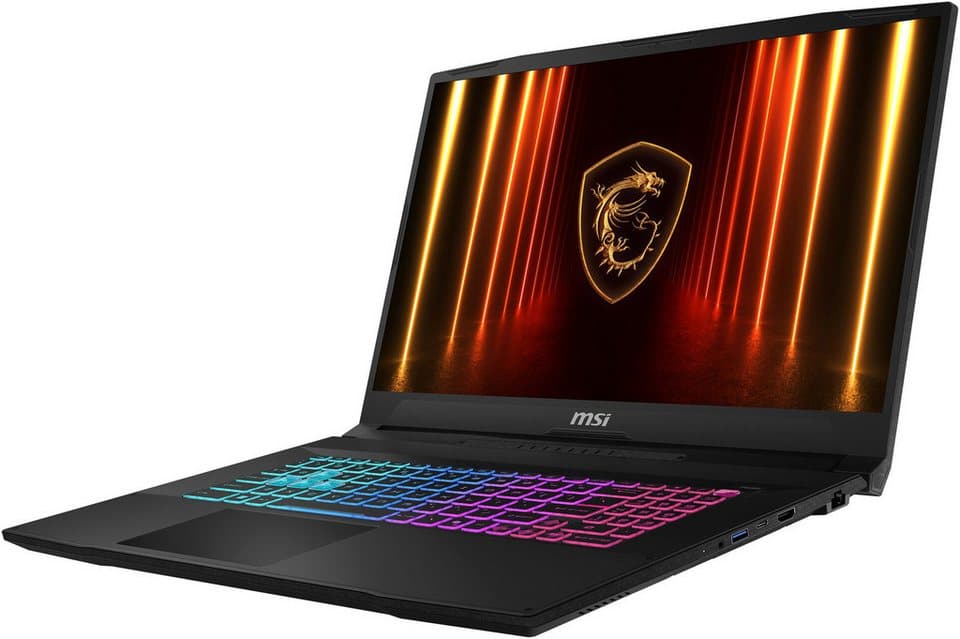 MSI Katana 17 HX B14WGK-062 Gaming-Notebook (43,9 cm/17,3 Zoll, Intel Core i7 14650HX, GeForce RTX 5070, 16 GB, 1000 GB SSD) - Thumbnail 5