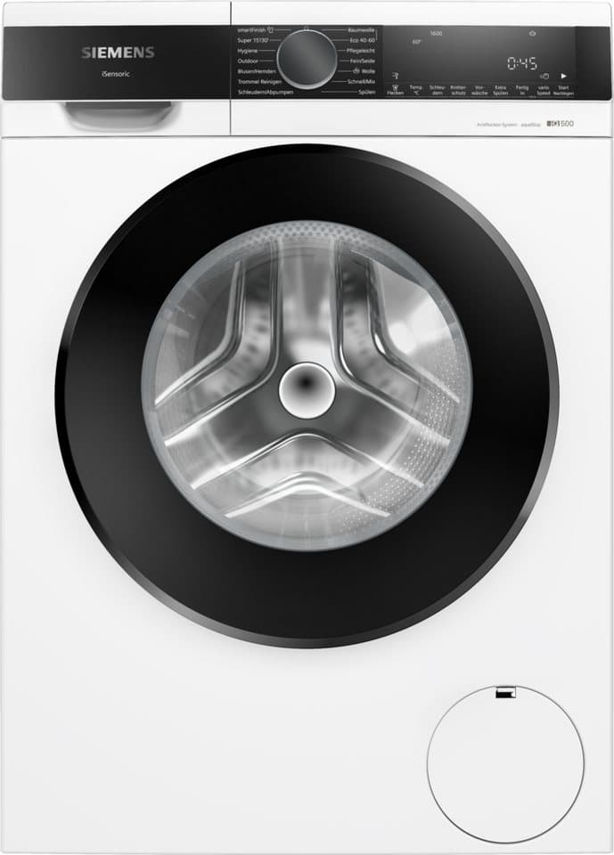 SIEMENS Waschmaschine iQ500 WG56G2Z41, 10 kg, 1600 U/min, Knitter-Programm smartFinish, Antiflecken-System, Outdoor-Programm - Thumbnail 16