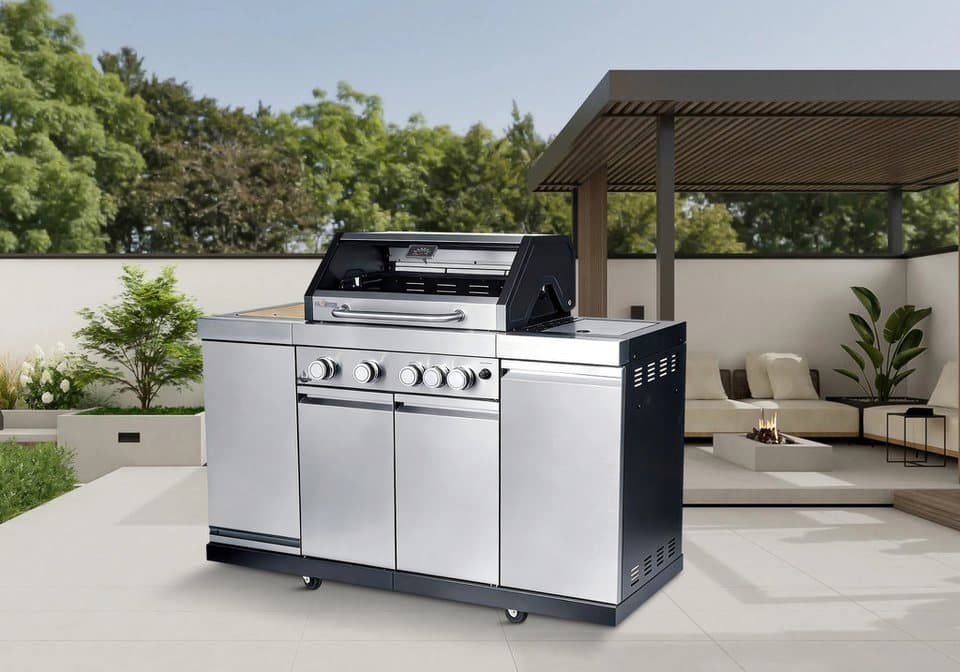 El Fuego Kombigrill Augusta, 17 kW Gesamtleistung, auch als Holzkohlegrill verwendbar - Thumbnail 19