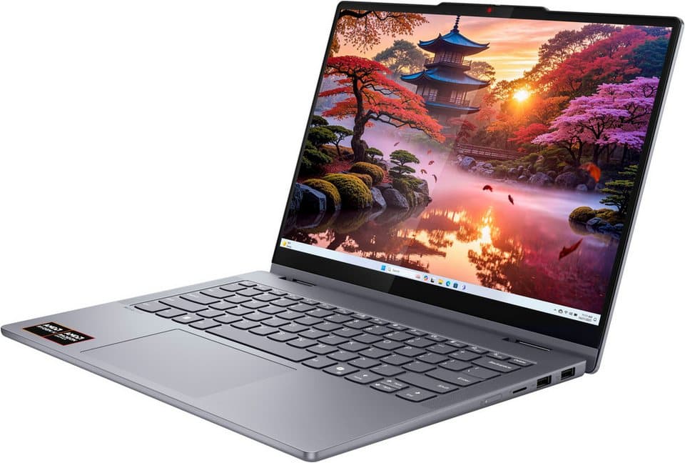 Lenovo IdeaPad 5 2-in-1 14AKP10 Convertible Notebook (35,56 cm/14 Zoll, AMD Ryzen™ AI 5 340, Radeon 840M, 16 GB, 512 GB SSD) - Thumbnail 4