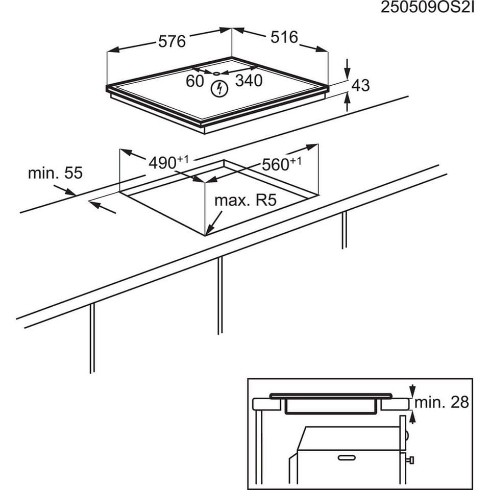 AEG Elektro-Herd-Set Serie 5000 HH25HSPM, Pyrolyse-Selbstreinigung, Heißluft: Gleichmäßiges Garen auf 3 Ebenen: ideal für Mehrblech‑Backen - Thumbnail 24