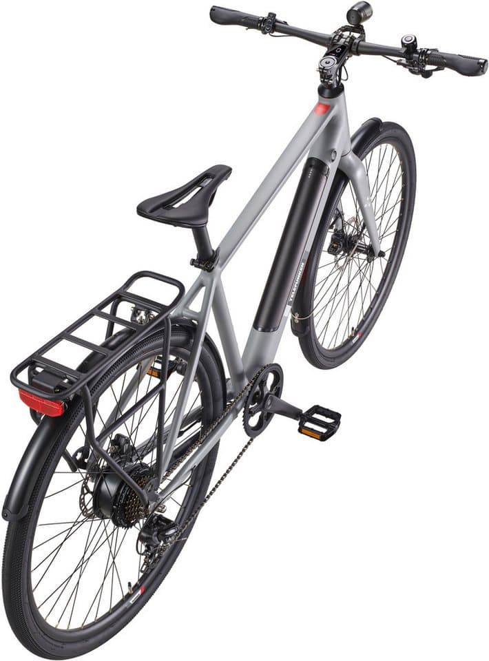 Telefunken E-Bike Cityrad UH200, 7 Gang Shimano, Kettenschaltung, Heckmotor, 475,2 Wh, (28 Zoll, Straßenzulassung, Scheibenbremsen, leichtes E-Bike ca. 20 kg), Pedelec, Elektrofahrrad für Herren u. Damen, Urbanbike - Thumbnail 3