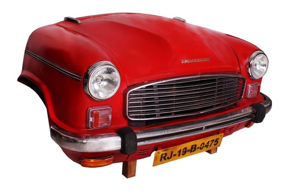 SIT Möbelblende (2 St), Recycelte Auto-Front, innen mit einem Edelstahl-Gasgrill - Thumbnail 2
