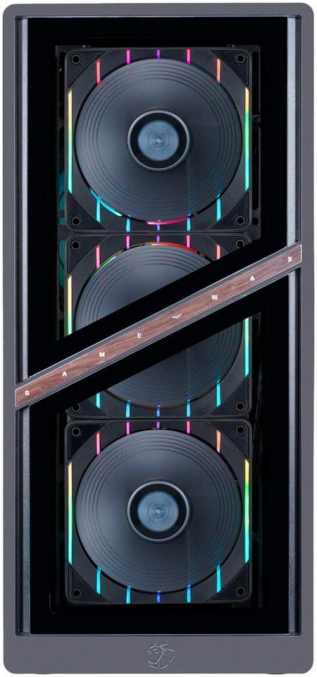 GAMEMAX GigaDeal AERIS GB 2805 AMD Ryzen 7 5700X 32GB 1TB SSD RTX 5070 Gaming-PC-Komplettsystem (32", AMD Ryzen 7 5700X, RTX 5070, 32 GB RAM, 1000 GB SSD, Windows 11 + Gigabyte GS32QCA LED-Monitor Curved, 80 cm 32) - Thumbnail 2