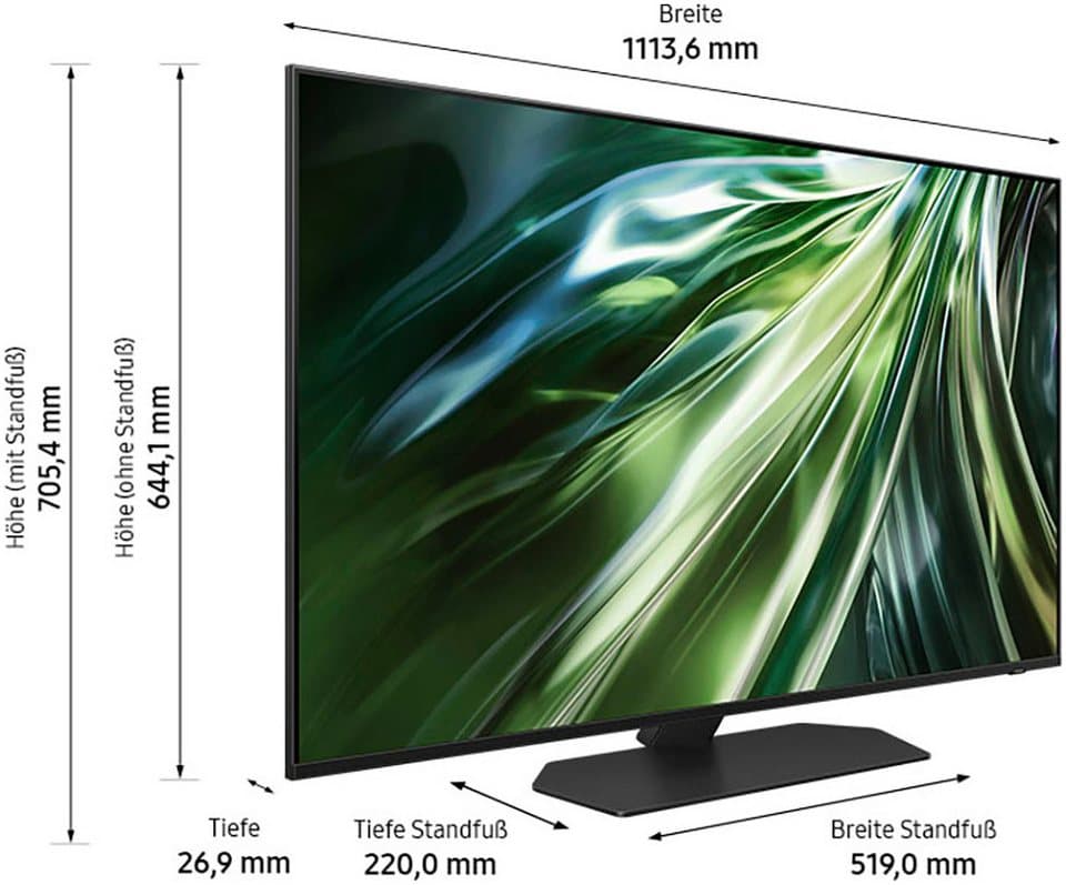 Samsung GQ50QN90DAT QLED Mini LED-Fernseher (125 cm/50 Zoll, 4K Ultra HD, Smart-TV, Neural Quantum 4K AI Gen2 Prozessor, Gaming Hub, bis zu 144Hz) - Thumbnail 12