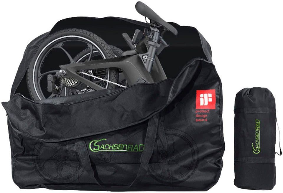 SachsenRAD E-Bike Faltrad F11 MagPuma mit Transporttasche, 6 Gang Shimano, Kettenschaltung, Heckmotor, 281 Wh - Thumbnail 5