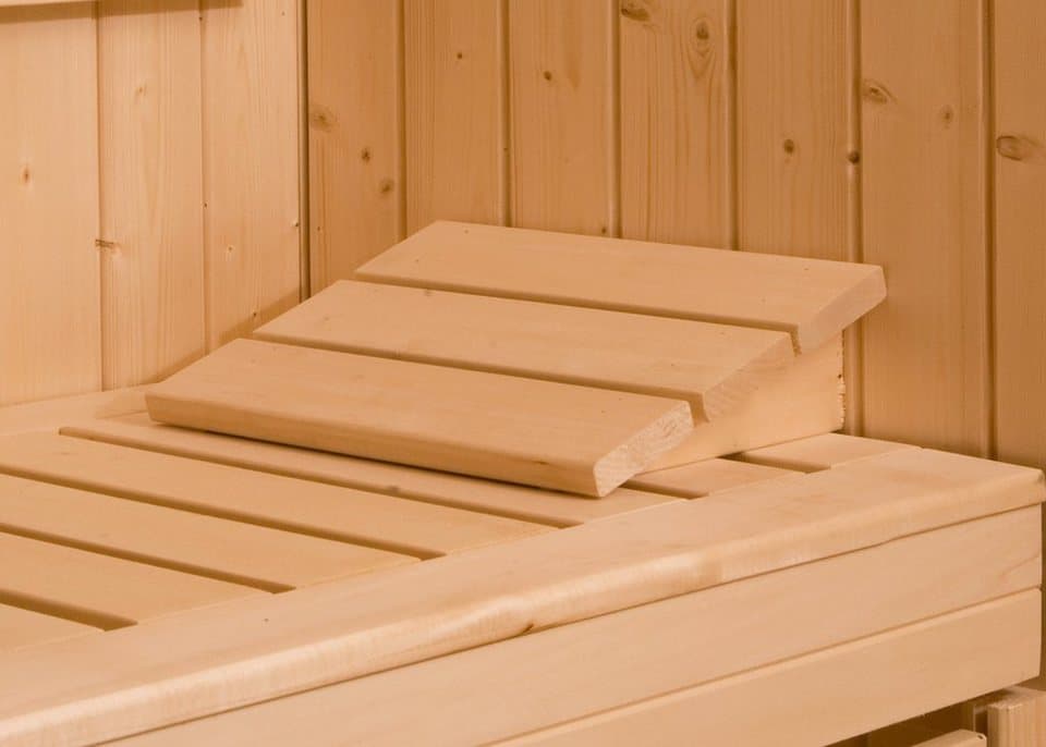 weka Sauna Varberg 4, BxTxH: 244 x 194 x 199 cm, 57 mm, ohne Ofen - Thumbnail 3