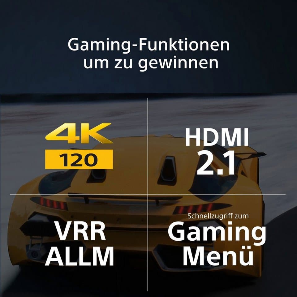 Sony KD-65X85L LED-Fernseher (164 cm/65 Zoll, 4K Ultra HD, Android TV, Smart-TV, Google TV, BRAVIA CORE, TRILUMINOS PRO, HDMI 2.1, Gaming-Menü) - Thumbnail 4