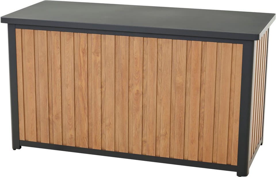 Siena Garden Kissenbox, Gestell aus Aluminium, 135x59x75cm woodlook - Thumbnail 2
