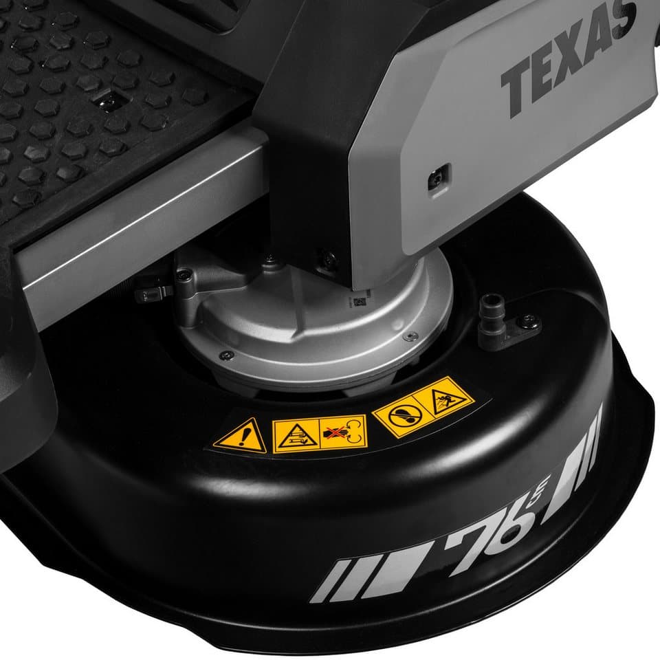 Texas Akku-Rasentraktor Epsilon R7600Li, 76 cm Schnittbreite, inkl. Ladegerät, Mulchstopfen und Seitenauswurf, 72 V Akku, 7 Schnitthöhen - Thumbnail 12