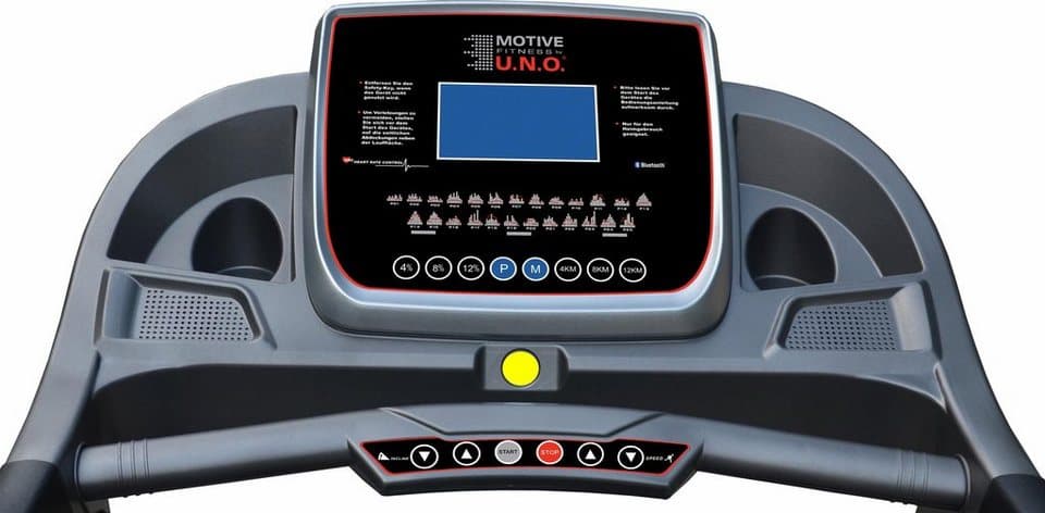 MOTIVE FITNESS by U.N.O. Laufband TR 650 (mit/ohne Unterlegmatte) (mit Soft-Motion-Foldsystem), bis max. 24 km/h, klappbar, 120 kg max. Benutzergewicht - Thumbnail 3