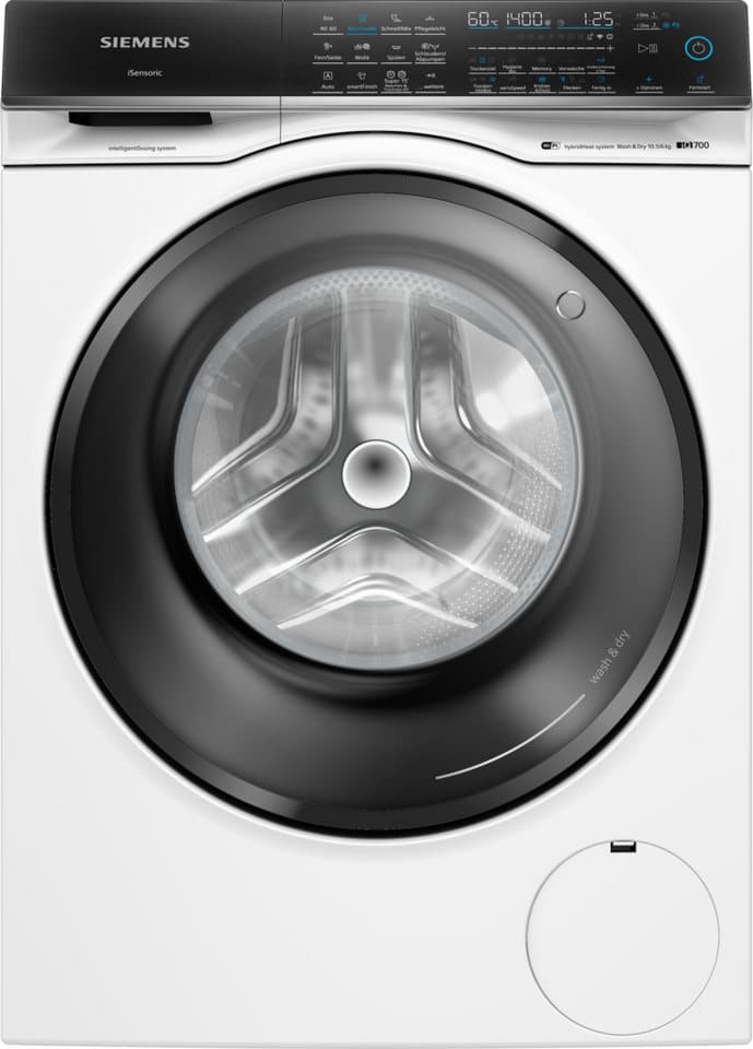 SIEMENS Waschtrockner iQ700 WN54C2A40, 10,5 kg, 6 kg, 1400 U/min - Bild 1