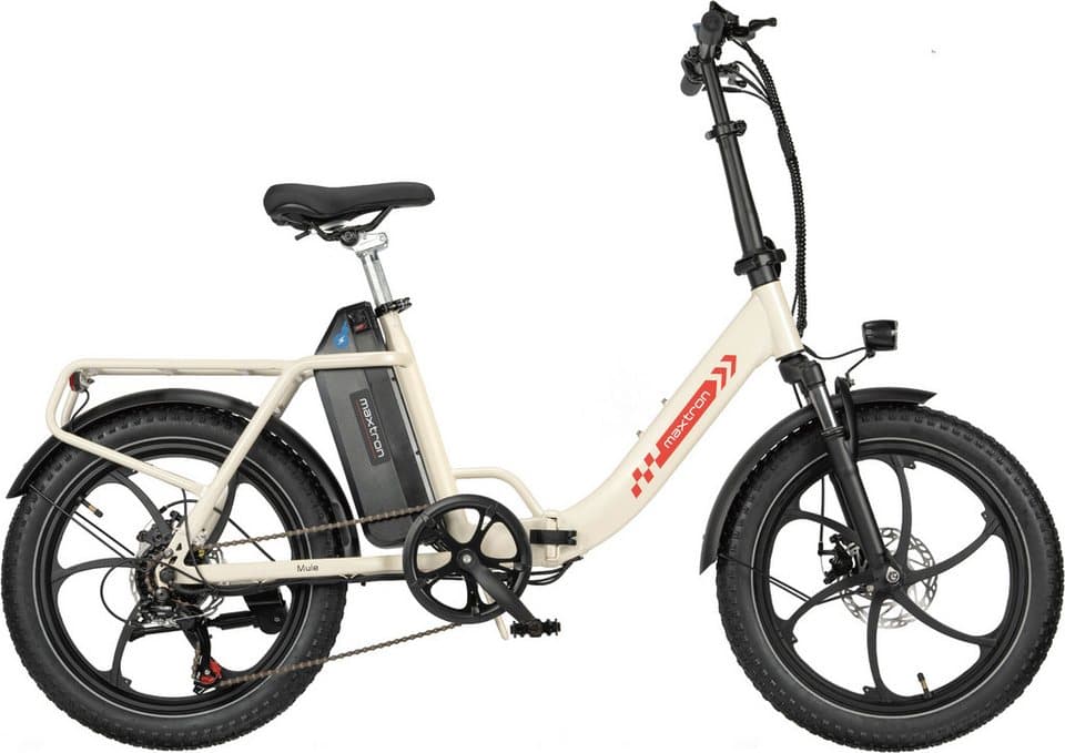 Maxtron E-Bike Klapprad Maxtron MULE Klapprad, 7 Gang Shimano ALTUS Schaltwerk, Kettenschaltung, 960 Wh, (Packung), Stadt & Abenteuer: 20" Fatbike mit XXL 20Ah Akku. - Bild 1
