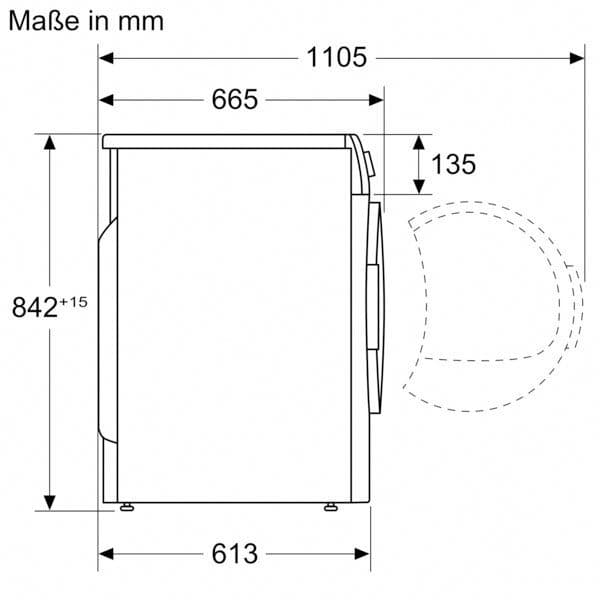 SIEMENS Wärmepumpentrockner iQ700 WQ45B2B40, Selbstreinigender Kondensator, intelligentDry, autoDry, Home Connect - Thumbnail 13