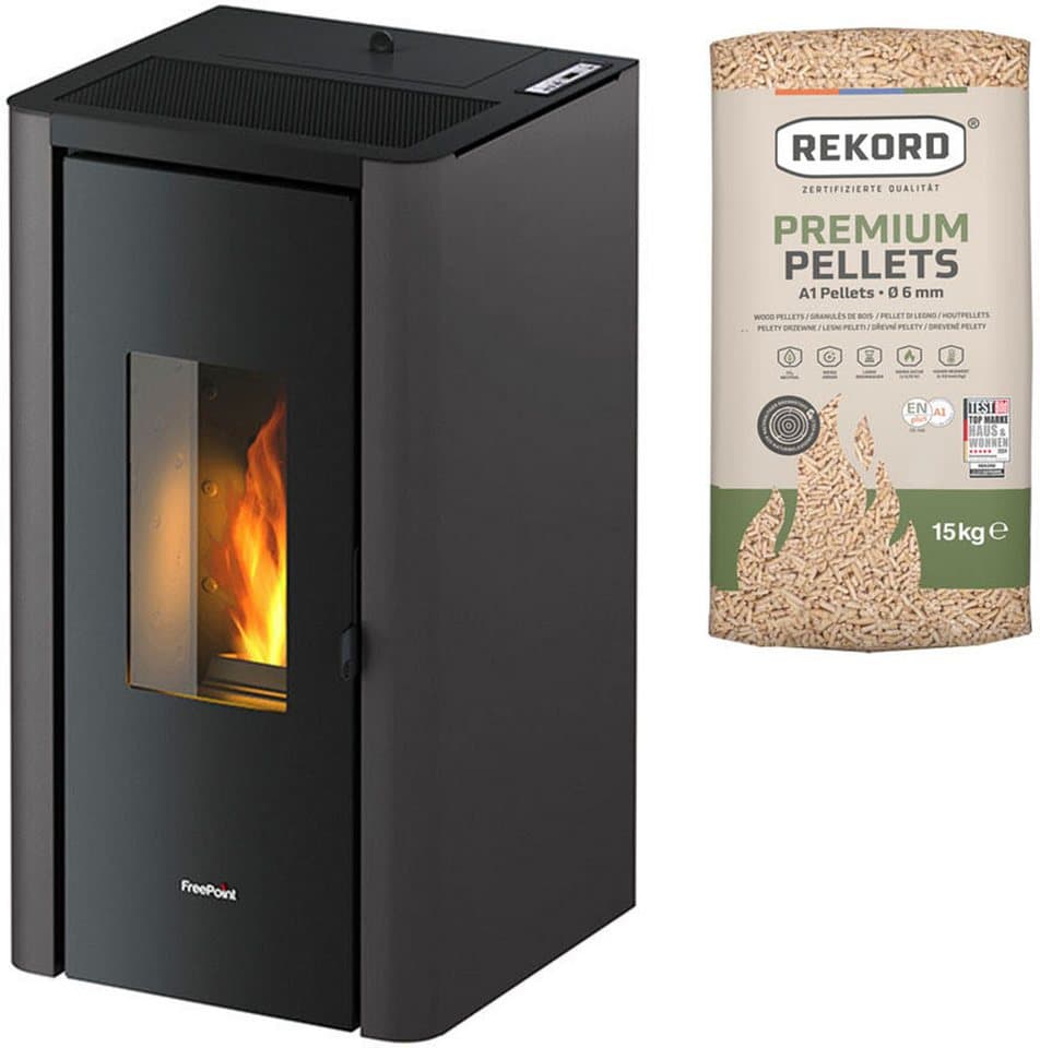 Freepoint Pelletofen FreePoint » Indigo Evo«, 2,5-7,7 kW, 7,7 kW - Bild 1