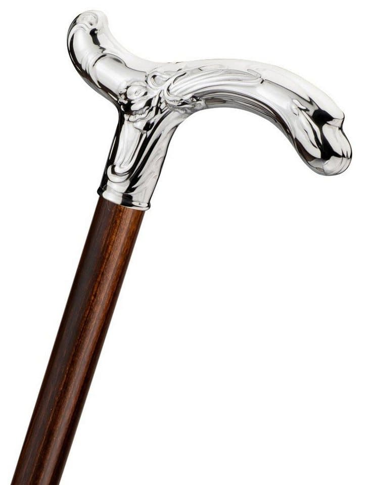 Stockshop Gehstock Gehstock Silberstock Barock, Derbygriff