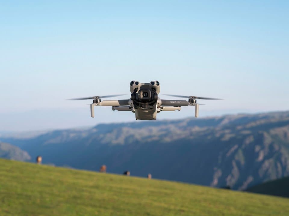 DJI Mini 5 Pro Drohne (4K Ultra HD, DJI RC-N3 Fernsteuerung) - Thumbnail 5