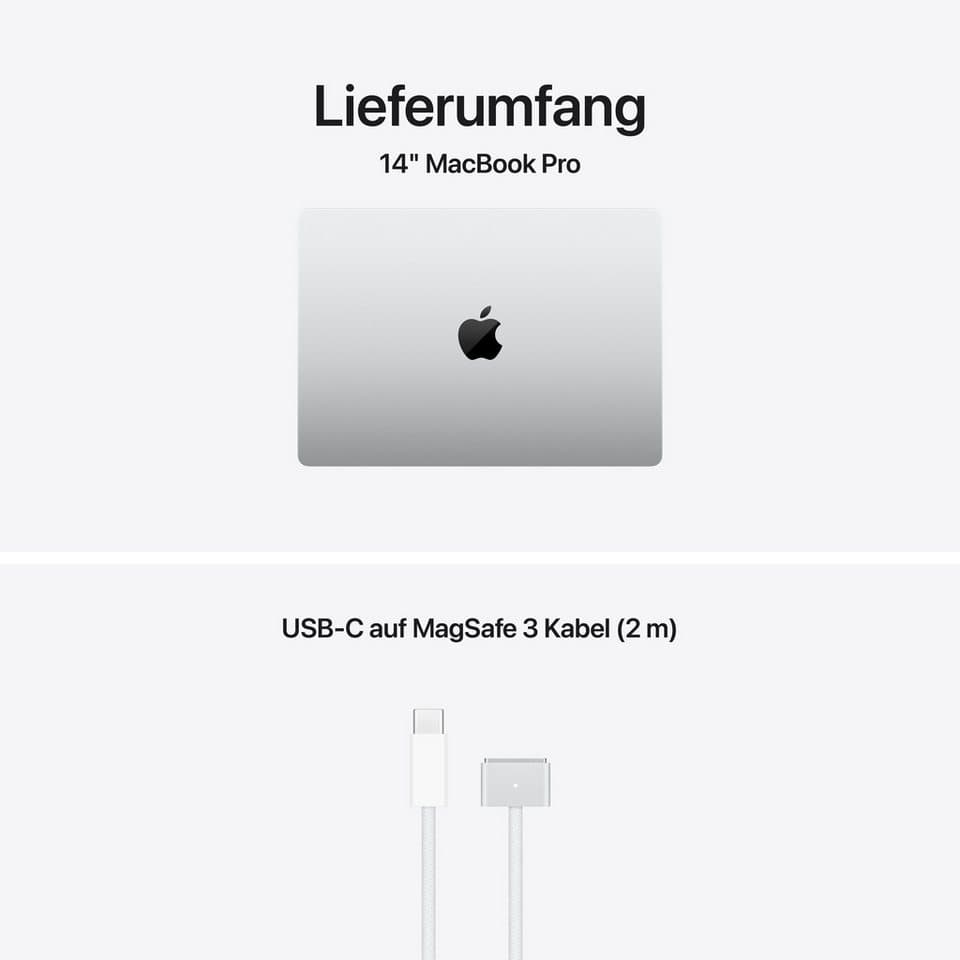 Apple MacBook Pro CTO 14" Notebook (35,97 cm/14,2 Zoll, Apple M5 Pro M5, 16-Core GPU, 48 GB, 1000 GB SSD) - Thumbnail 9