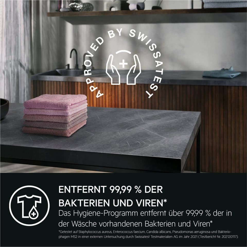AEG Waschmaschine 9000 AbsoluteCare® LR9W80600 914501216, 10 kg, 1600 U/min, SoftWater: Schützt Farbe und Form durch enthärtetes Wasser bei 30°C - Thumbnail 12