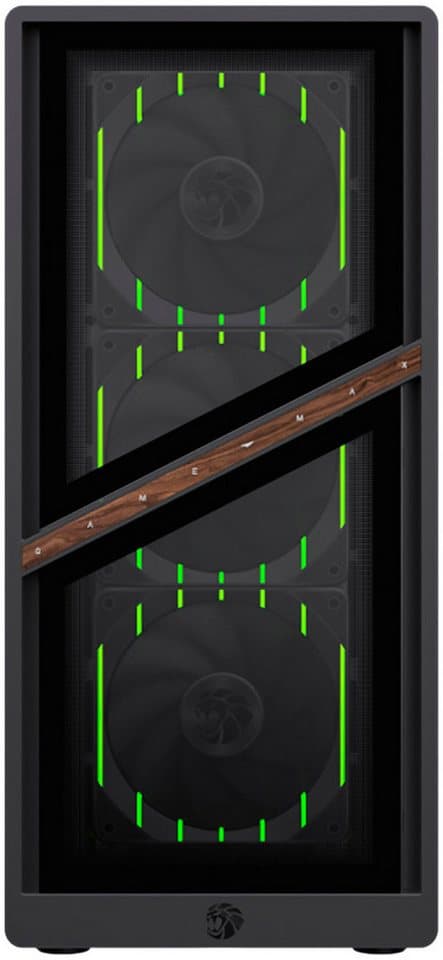 GAMEMAX GigaDeal AERIS GB 2805 AMD Ryzen 7 5700X 32GB 1TB SSD RTX 5070 Gaming-PC-Komplettsystem (32", AMD Ryzen 7 5700X, RTX 5070, 32 GB RAM, 1000 GB SSD, Windows 11 + Gigabyte GS32QCA LED-Monitor Curved, 80 cm 32) - Thumbnail 3