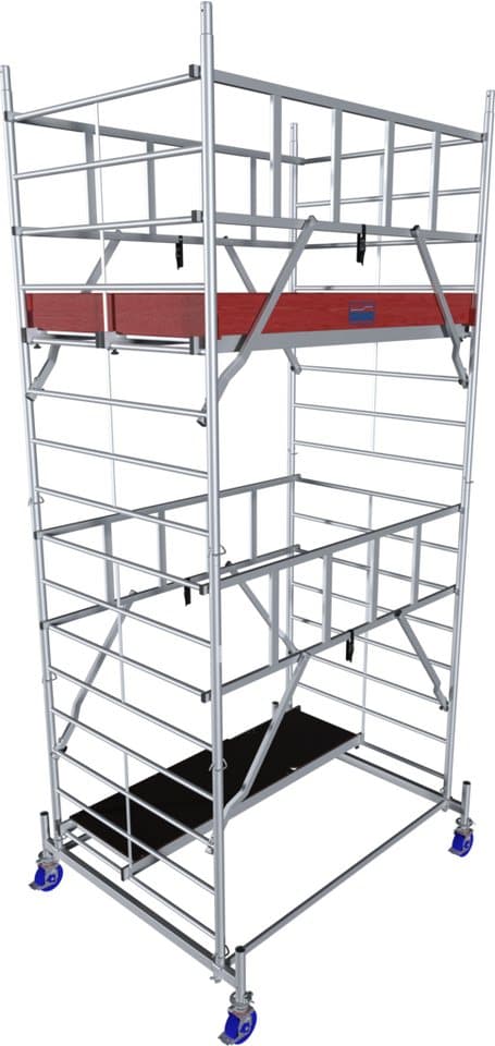 KRAUSE Fahrgerüst ProTec XXL Breitaufbau, (Set), Arbeitshöhe: 5,3 Meter - Thumbnail 2