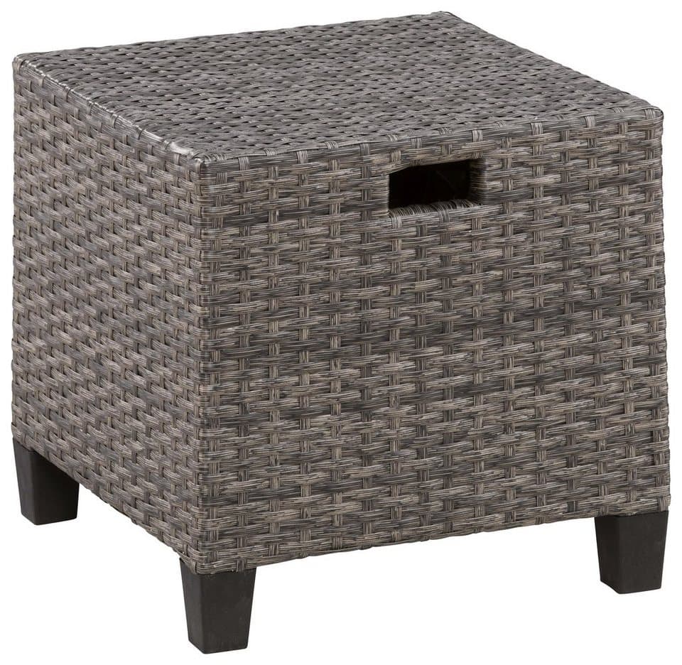 KONIFERA Gartenlounge-Set Keros Premium, (Set, 20-tlg., 2x 2er Sofa, 1x Ecke, 1x Sessel, 2x Hocker, 1x Tisch 145x75x67,5cm), Ecklounge, Polyrattan, Stahl, geeignet für 8 Personen, inkl. Auflagen - Thumbnail 8