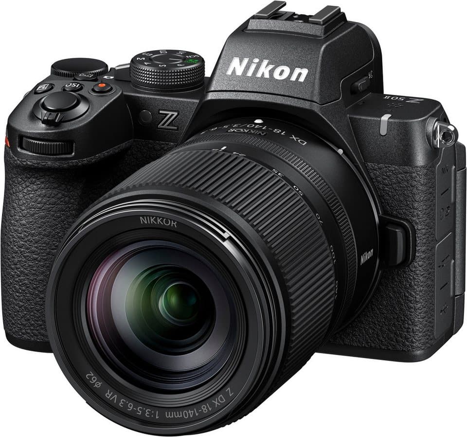 Nikon Z50II Kit DX 18-140 VR Systemkamera (NIKKOR Z DX 18–140 mm 1:3,5–6,3 VR, 20,9 MP, WLAN (Wi-Fi), Bluetooth) - Thumbnail 4