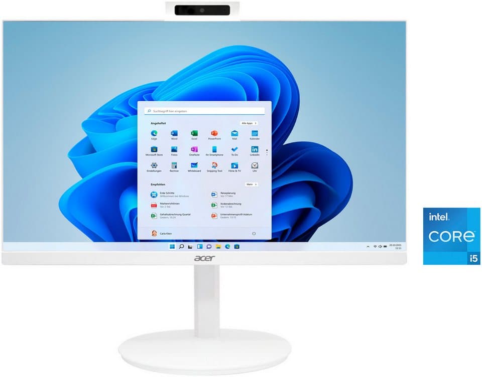 Acer Aspire C27-1 All-in-One PC (27 Zoll, Intel Core i5 1334U, Iris Xe Graphics, 16 GB RAM, 512 GB SSD) - Bild 1