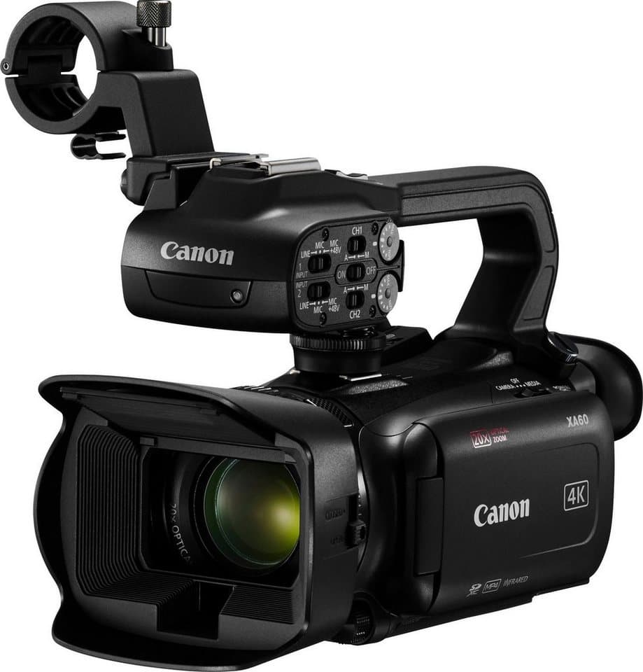 Canon XA-60 Camcorder (4K Ultra HD, 20x opt. Zoom) - Thumbnail 3
