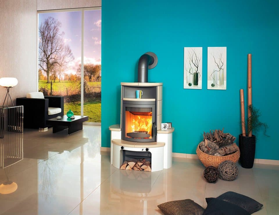 HARK Kaminofen »Avenso GT ECOplus«, 8 kW, Dauerbrand, creme - Thumbnail 2
