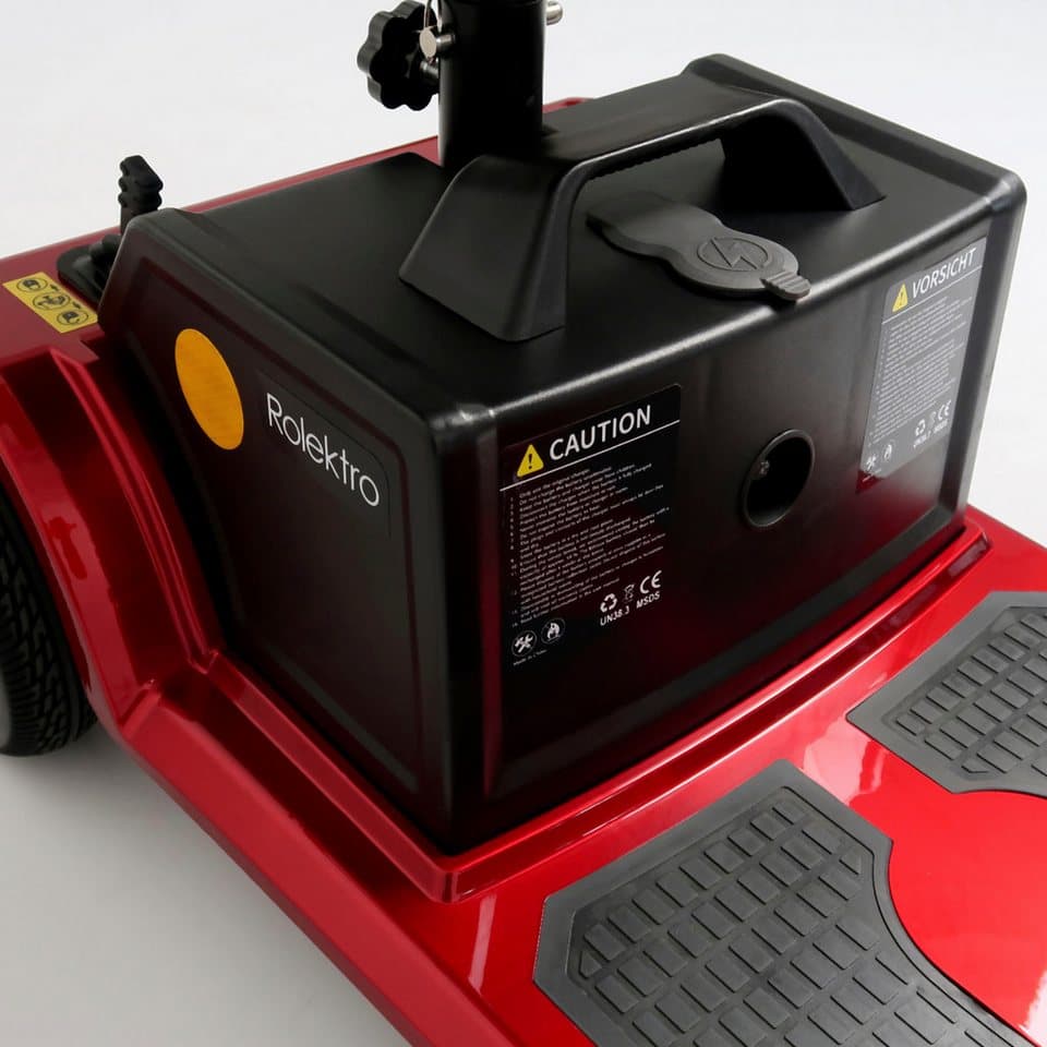 Rolektro Elektromobil E-Quad 6 V.3 Pro, Rot, 24V-20Ah Lithium-Akku, 300 Watt, 6 km/h - Thumbnail 15